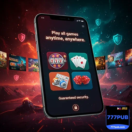 777pub mobile gaming interface 3