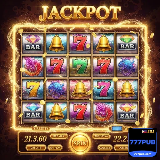 Exciting live gaming session with slot machines